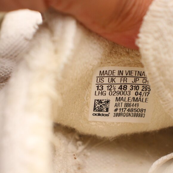 Adidas Men's Size 13 Campus x Slam Jam Socialism x United Arrows & Sons Chalk - Picture 3 of 11